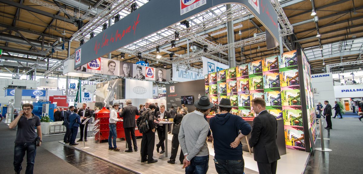 AMF-BRUNS Messestand LIGNA