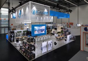 STAROFIT Messestand TUBE Gesamtüberblick