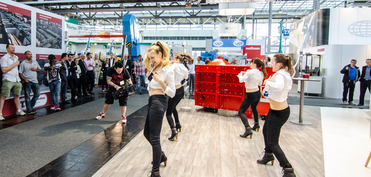 AMF-BRUNS Messestand LIGNA